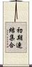 初期連結集合 Scroll