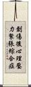 創傷後心理壓力緊張綜合症 Scroll