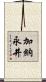 加納永井 Scroll