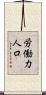 労働力人口 Scroll