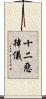十二惡律儀 Scroll