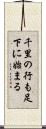 千里の行も足下に始まる Scroll