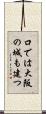 口では大阪の城も建つ Scroll
