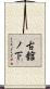 古舘ノ下 Scroll