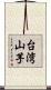 台湾山芋 Scroll