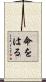 命をはる Scroll