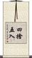 四捨五入 Scroll