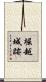 堀越城跡 Scroll