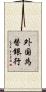 外国為替銀行 Scroll