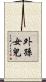 外孫女兒 Scroll