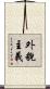 外貌主義 Scroll