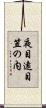 夜目遠目笠の内 Scroll
