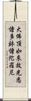 大佛頂如來放光悉憺多鉢憺陀羅尼 Scroll
