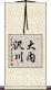 大内沢川 Scroll