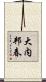 大内邦春 Scroll