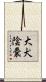 大犬陰嚢 Scroll