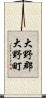 大野郡大野町 Scroll