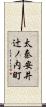 太秦安井辻ノ内町 Scroll