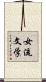 女流文学 Scroll