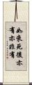 如來死後亦有亦非有 Scroll