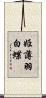 姫薄羽白蝶 Scroll