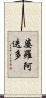 婆羅阿迭多 Scroll