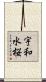 宇和水桜 Scroll