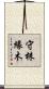 守株緣木 Scroll