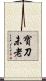 寶刀未老 Scroll