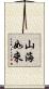 山海如來 Scroll