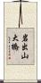 岩出山大橋 Scroll
