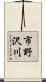 市野沢川 Scroll