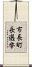 市長町長選挙 Scroll