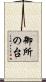 御所の台 Scroll