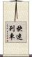 快速列車 Scroll