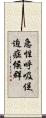 急性呼吸促迫症候群 Scroll