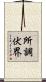 所調伏界 Scroll