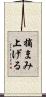 摘まみ上げる Scroll