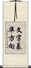 文字基準方向 Scroll
