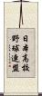 日本高校野球連盟 Scroll