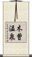 木曽温泉 Scroll