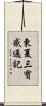 東夏三寶感通記 Scroll