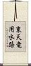 東天竜用水路 Scroll
