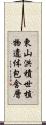 東山洪積世植物遺体包含層 Scroll