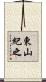 東山紀之 Scroll