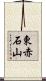 東赤石山 Scroll