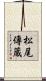 松尾傳蔵 Scroll
