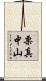栗真中山 Scroll