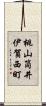 桃山筒井伊賀西町 Scroll