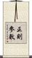 正則參數 Scroll
